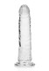 Realrock Slim Dildo 7in Transparent - view 6