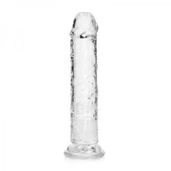 Realrock Straight Realistic 7 In Dildo Transparent