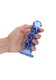Realrock Curvy Dildo Or Butt Plug 5.5in Blue