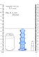 Realrock Curvy Dildo Or Butt Plug 5.5in Blue - view 2