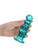 Realrock Curvy Dildo Or Butt Plug Turquoise