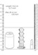 Realrock Curvy Dildo Or Butt Plug 5.5in Transparent - view 2