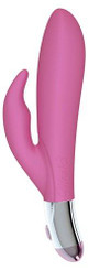 Mae B Lovely Vibes Rabbit Twin Pink Vibrator