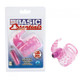 Basic Essentials Stretchy Bunny Enhancer Vibrating Pink - view 2
