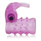 Basic Essentials Stretchy Bunny Enhancer Vibrating Pink - view 3