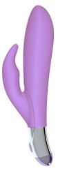 Mae B Lovely Vibes Rabbit Twin Purple Vibrator