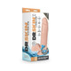 Dr. Skin Glide 7" Self-lubricating Dildo With Balls Vanilla by Blush - view 2