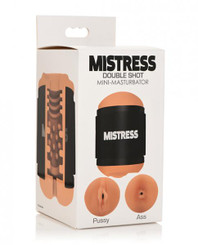 Curve Novelties Mistress Mini Double Stroker Dual-entry Stroker - Medium