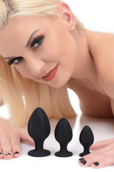 Triple Juicers Silicone Anal Trainer Set by Master Series