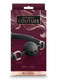 Bondage Couture Ball Gag Black by NS Novelties