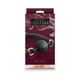 Bondage Couture Ball Gag Black by NS Novelties - view 2
