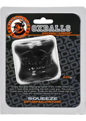Oxballs Squeeze Testicle Stretcher Black