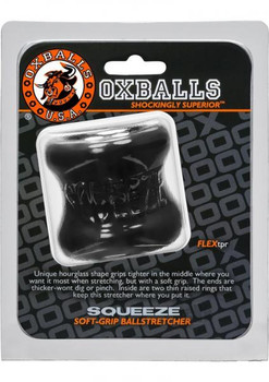 Oxballs Squeeze Testicle Stretcher Black