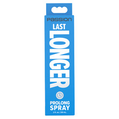 Passion Lubricants Last Longer Prolong Spray 2 oz.
