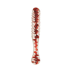 Adam & Eve Eves Sweetheart Swirl Glass Dildo by PHE/Adam and Eve