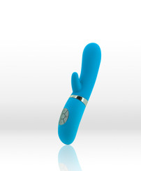 Maia Vibrator Clit Stimulator: Neon Blue