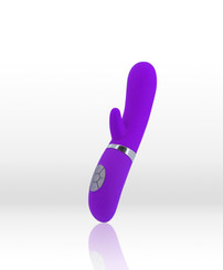 Maia Vibrator Clit Stimulator: Neon Purple