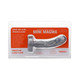 Tantus Mini Magma 5 In. Fantasy Dildo Firm Silver - view 2
