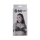 Sandm Amor Collar W/nipple Clamps Blk/slv - view 2