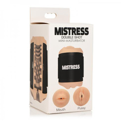 Mistress Mini Double Stroker Mouth & Vagina Light
