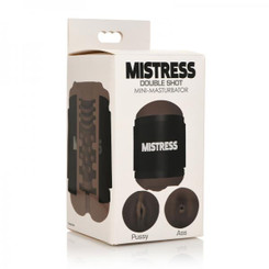 Mistress Mini Double Stroker Dual-entry Stroker Dark