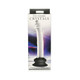Pleasure Crystals 7 In. Glass Dildo With Silicone Base - view 2