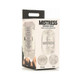 Mistress Double Shot Dual-entry stroker Mini Masturbator Clear - view 2