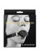 Fetish & Fashion Katherine Heart Gag Black