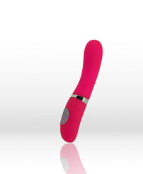 Marcia Silicone Vibrator: Neon Pink