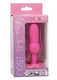 First Time Vibrating Beaded Anal Probe - Pink
