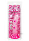 Glow Stick Heart Suction Cup Glow-in-the-dark Dildo - Pink