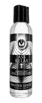 The Master Series Ass Relax Desensitizing Anal Lube - 4.25 oz Sex Toy For Sale