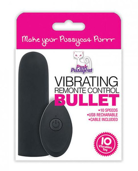 Pink Kitty Remote Control Bullet