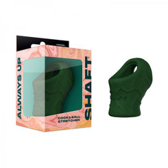 Shaft Model P: Penis And Testicle Stretcher Green