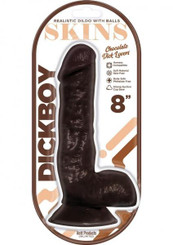 Shaftboy Skins Dildo 8 In. Chocolate Lovers