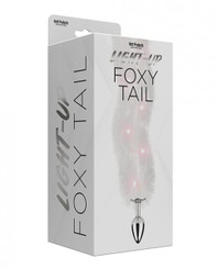 Foxy Tail Butt Plug White