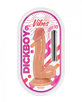 Penis Boy Vanilla Lovers 6" Vibe Bullet