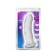 B Yours Plus Roar 'n' Ride Dildo Clear - view 2