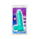 B Yours Plus Rock 'n' Roll Dildo Teal - view 2