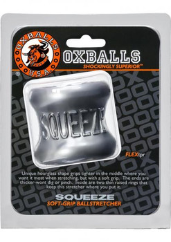Oxballs Squeeze Testicle Stretcher - Steel