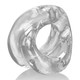 Oxballs Meat Padded Erection Ring - Clear - view 2