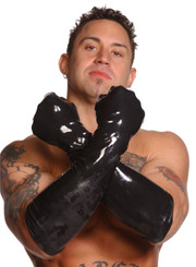Mens Large Elbow-Length Gloves