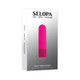 Selopa Tiny Temptation Rechargeable Silicone Bullet Vibrator Pink - view 2