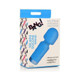 Bang 10x Mini Silicone Wand Blue - view 2