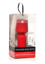Pleasure Rose-Petite Mini Silicone Rose Wand by Bloomgasm