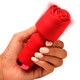 Pleasure Rose-Petite Mini Silicone Rose Wand by Bloomgasm - view 3
