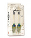Couture Clips Luxury Nipple Clamps - Peacock Plume - view 2