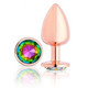 Gems Rosy Gold Anal Plug Large - view 2