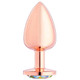 Gems Rosy Gold Anal Plug Large - view 5