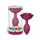Love To Love Open Roses Anal Plug Medium Plum Star - view 2